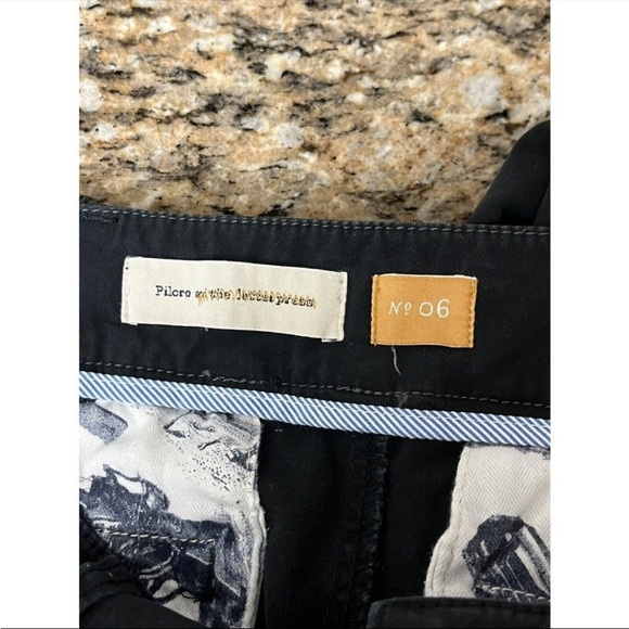 Anthropologie Pilcro black Skinny Leg moto pant Size 6 Ankle Zippers Mid Rise - Picture 5 of 8